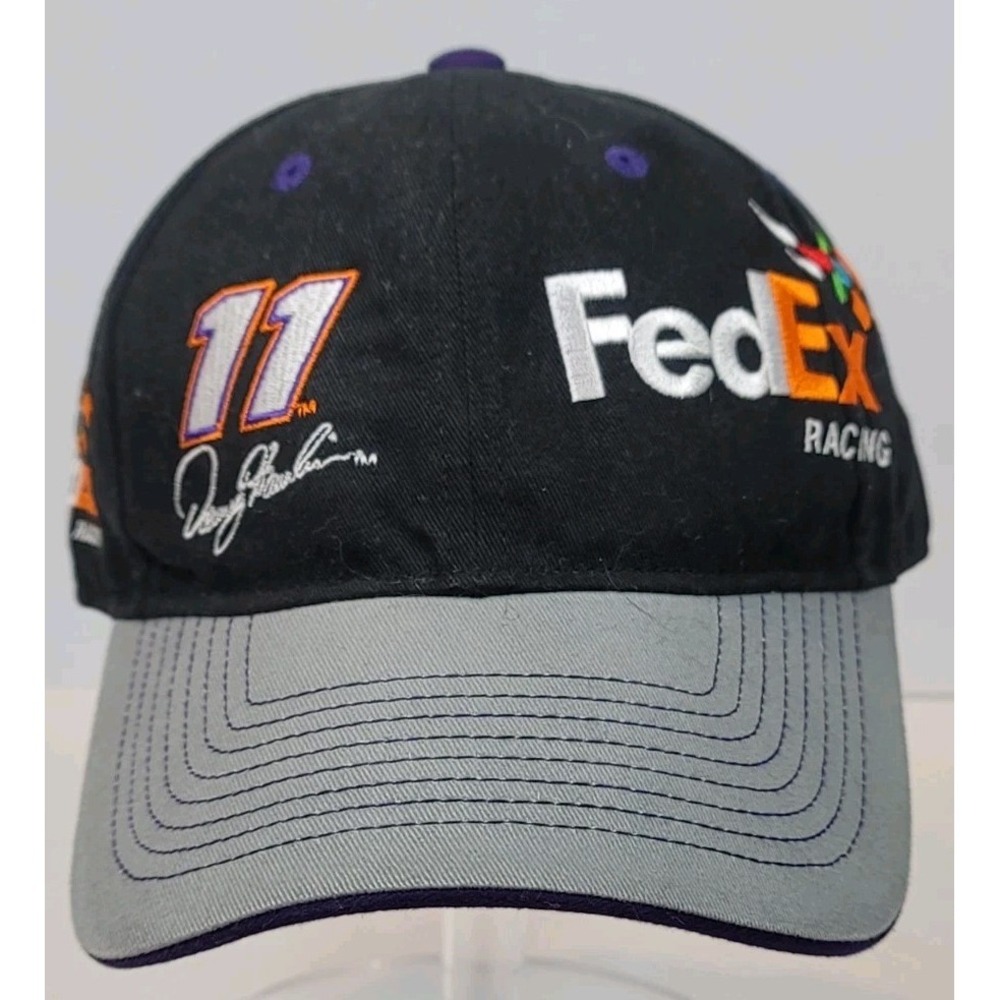 Vintage FedEx Racing #11 Hat‎ NASCAR Cap Adjustable Denny Hamlin Racing